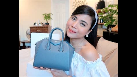 GIVENCHY MINI ANTIGONA STORM GREY / UNBOXING